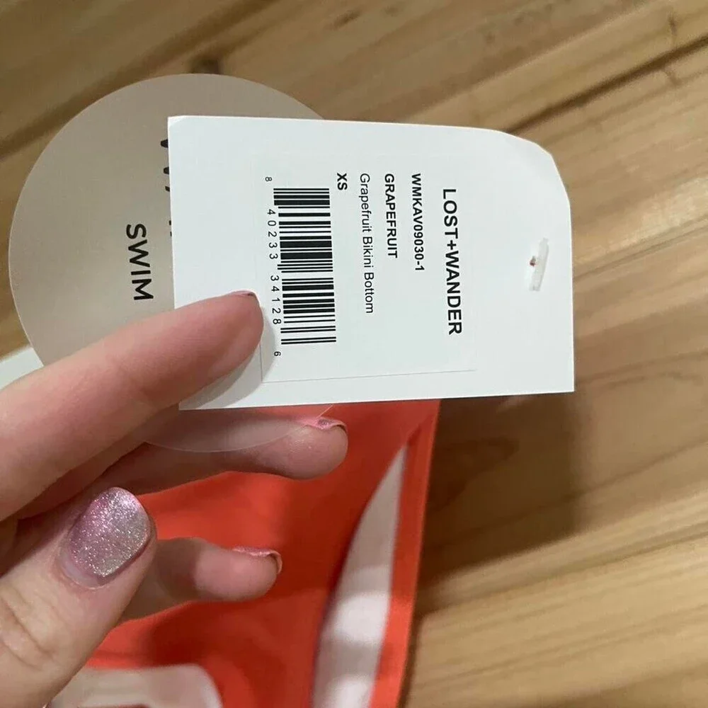 Lost And Wander Orange Bikini E 26 E